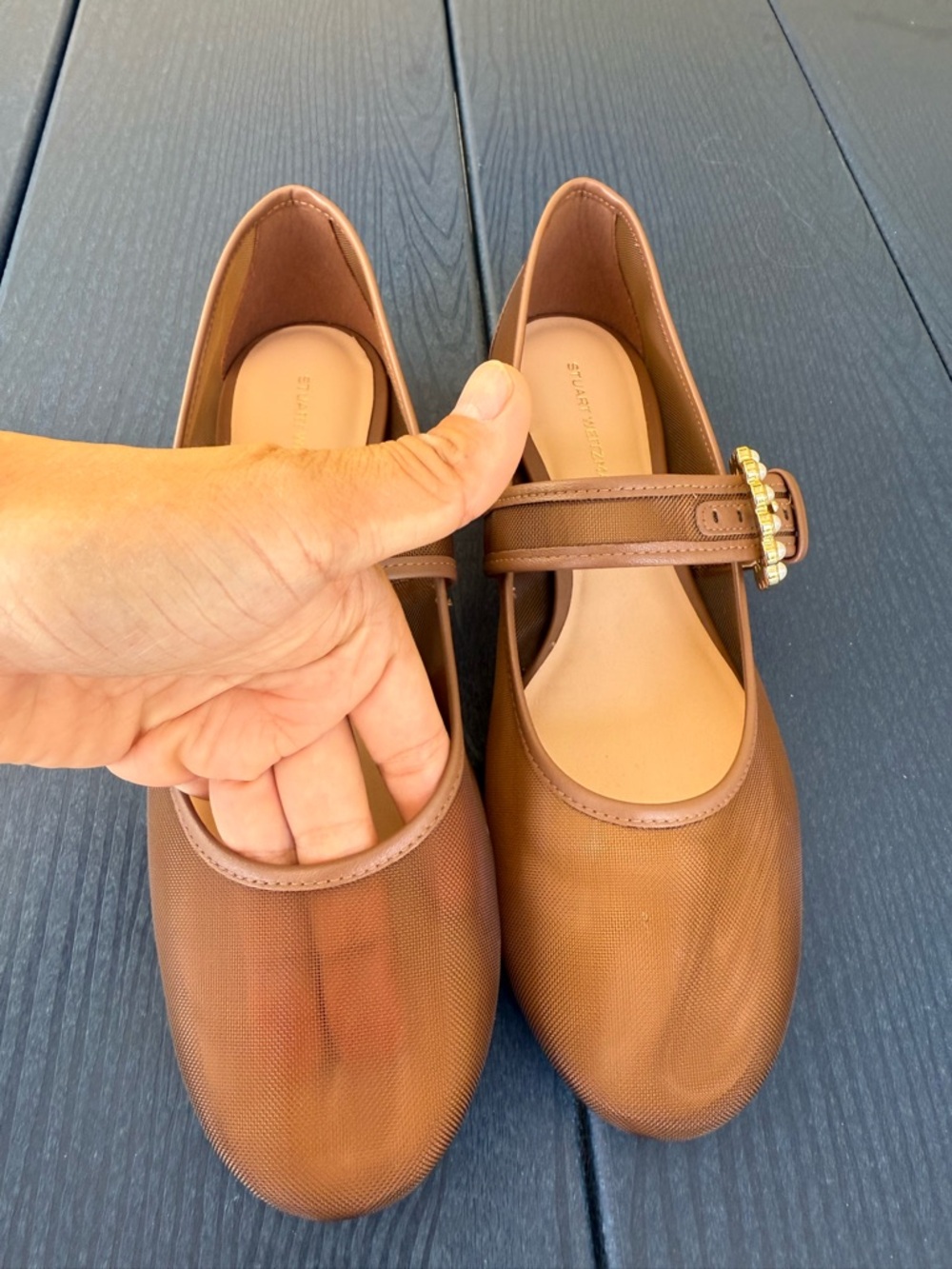STUART WEITZMAN
Women's Brown Piper Ballet - Picture 2 of 6